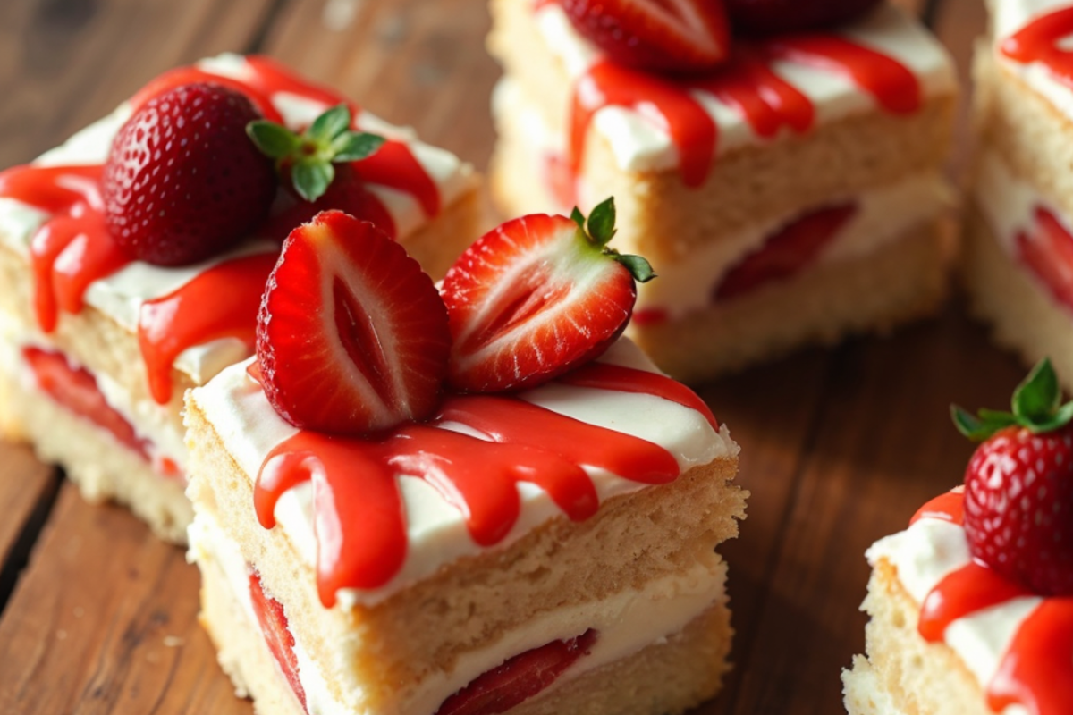 Strawberry Tres Leches Cake